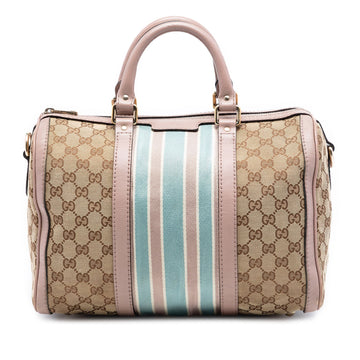 Vintage Web Boston Bag GG Canvas Medium