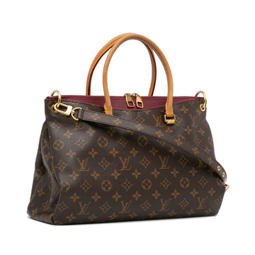 Louis Vuitton Pallas MM Monogram Leather/canvas