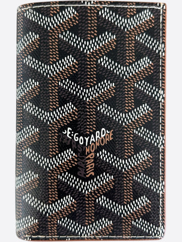 Goyard Black & Brown St. Pierre Card Holder