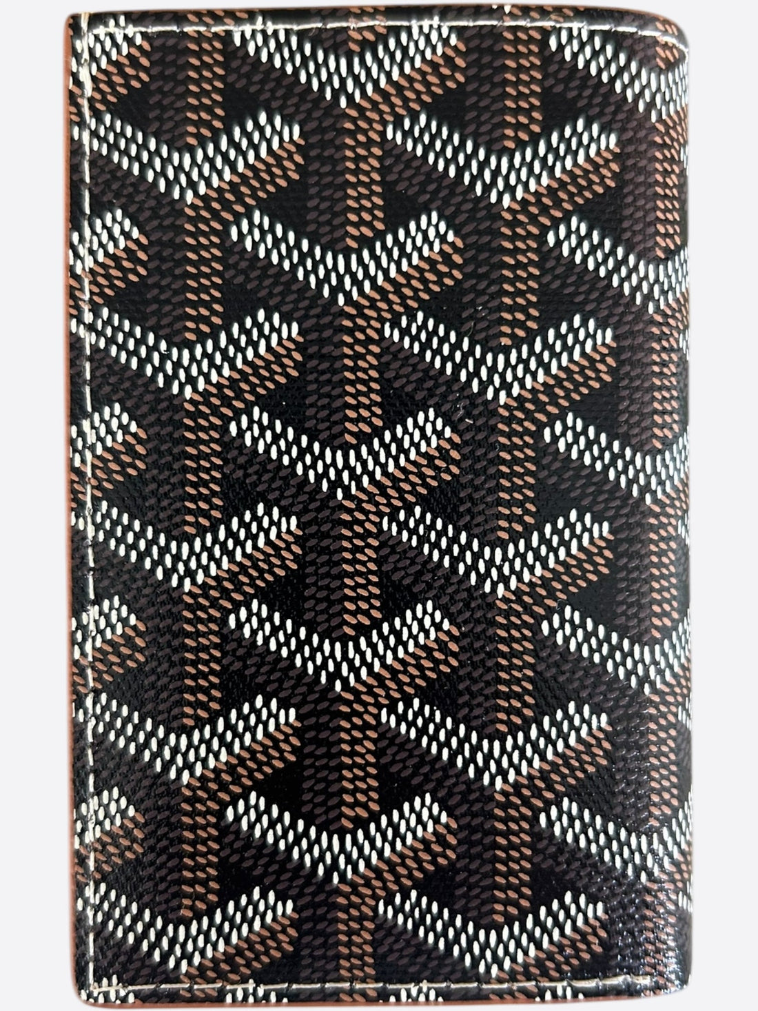 Goyard Black & Brown St. Pierre Card Holder