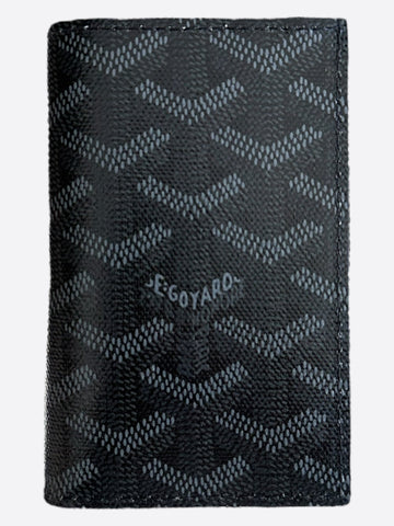 Goyard Jet Black Saint Pierre Card Holder