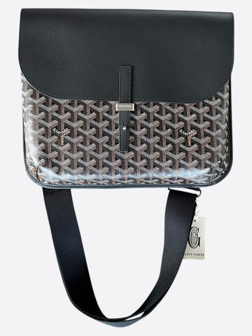 Goyard Black Coursier Messenger Bag
