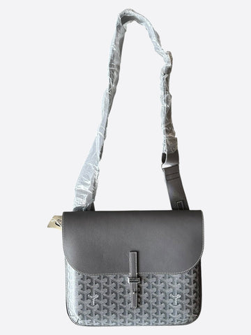 Goyard Grey Coursier Messenger Bag