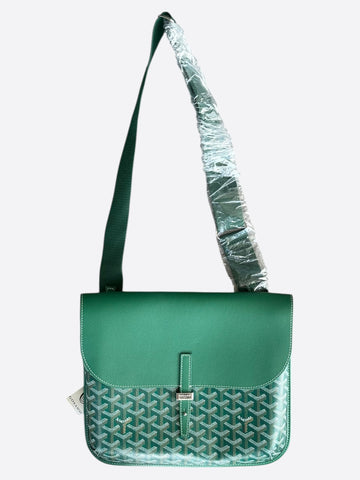 Goyard Green Coursier Messenger Bag