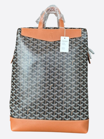 Goyard Black & Brown Cisalpin Backpack