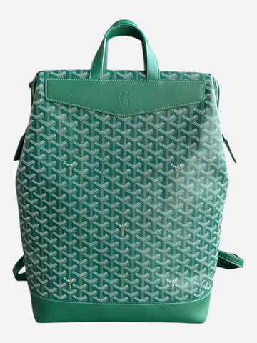 Goyard Green Cisalpin Backpack
