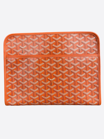 Goyard Orange Jouvence GM Toiletry Bag