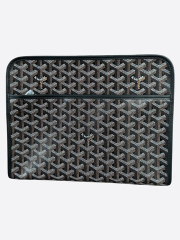 Goyard Black Jouvence GM Toiletry Bag