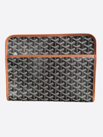 Goyard Black & Brown Jouvence GM Toiletry Bag