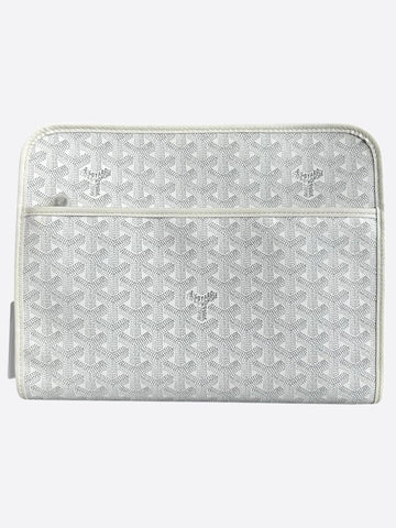 Goyard White Jouvence GM Toiletry Bag