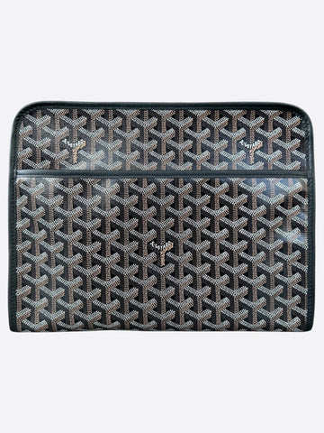 Goyard Black Jouvence GM Toiletry Bag