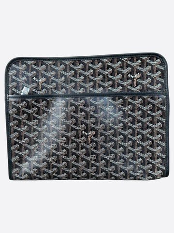 Goyard Black Jouvence GM Toiletry Bag