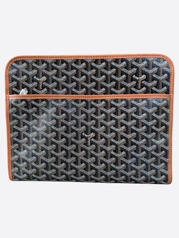 Goyard Black & Brown Jouvence GM Toiletry Bag