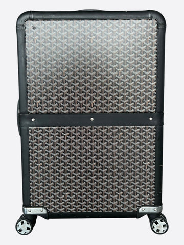 Goyard Black Satolas GM Rolling Suitcase