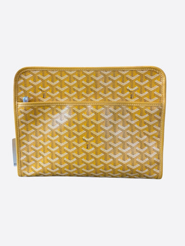 Goyard Yellow Jouvence GM Toiletry Bag