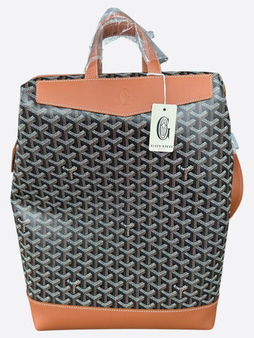Goyard Black & Brown Cisalpin Backpack