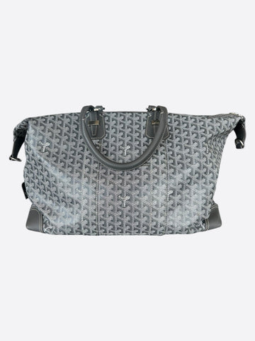 Goyard Grey Bowling 55 Duffel Bag