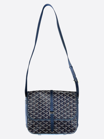 Goyard Navy Belvedere MM Messenger Bag