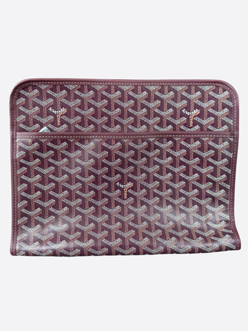 Goyard Burgundy Jouvence GM Toiletry Bag