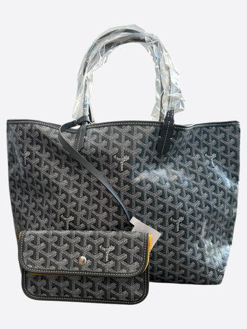 Goyard Grey St. Louis Tote Bag