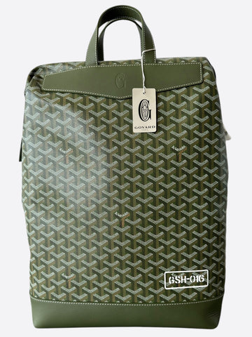 Goyard Khaki Cisalpin Backpack