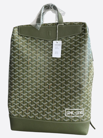 Goyard Khaki Cisalpin Backpack