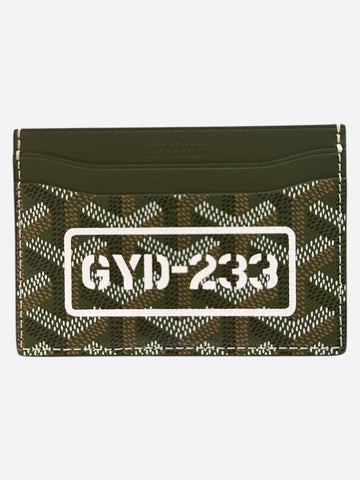 Goyard Khaki Saint Sulpice Card Holder