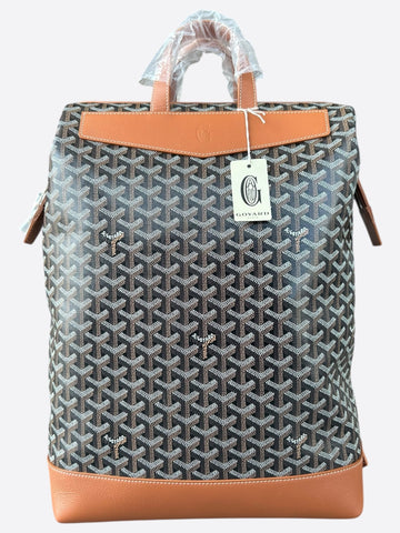 Goyard Black & Brown Cisalpin Backpack
