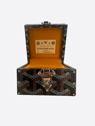 Goyard Black Regence Ring Trunk