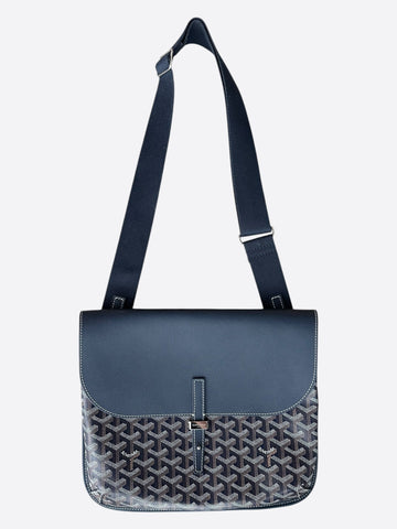 Goyard Navy Coursier Messenger Bag