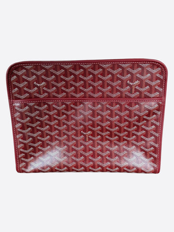Goyard Red Jouvence GM Toiletry Bag