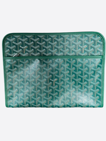 Goyard Green Jouvence GM Toiletry Bag