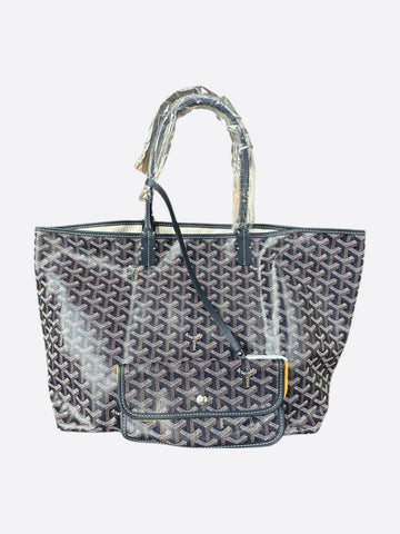 Goyard Navy St. Louis Tote Bag