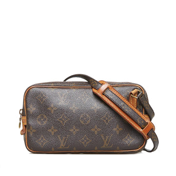 Louis Vuitton Pochette Marly Bandoulière Monogram Leather/canvas