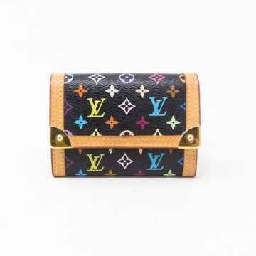 Coin Card Case Multicolore Black