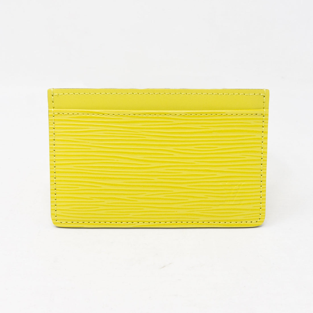 Card Holder Pistachio Epi Leather