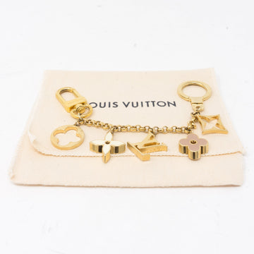 Fleur de Monogram Bag Charm Chain