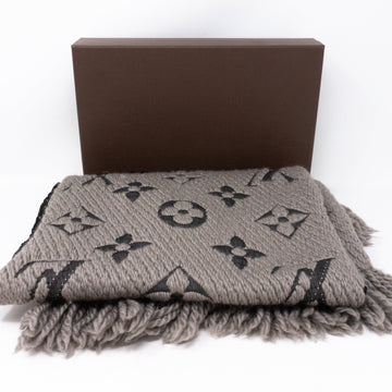 Logomania Scarf Gray