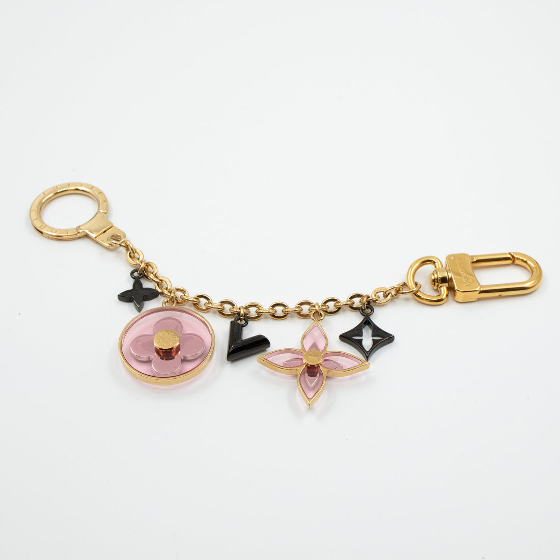 Blooming Flowers Bag Charm Chain