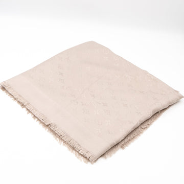 Monogram Shawl Greige