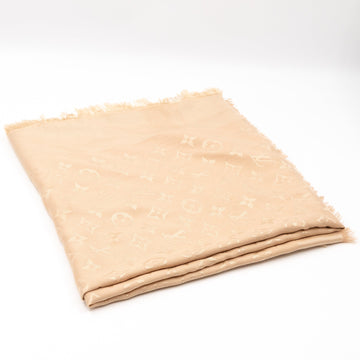 Monogram Shawl Beige