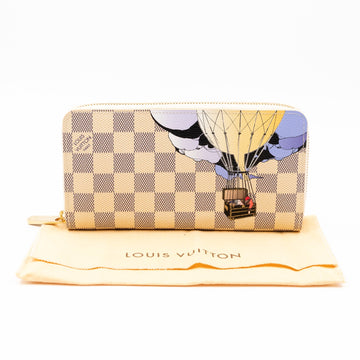Zippy Wallet Damier Azur Illustre Balloon