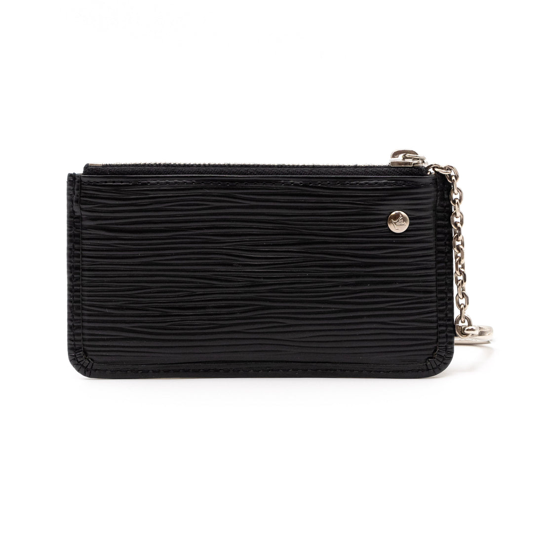 Key Pouch Epi Leather Black