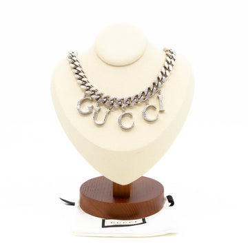 Gucci Script Choker Palladium