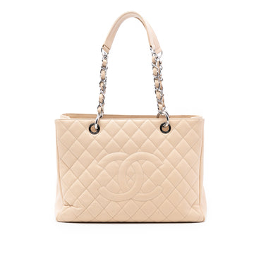 Grand Shopping Tote Quilted Leather