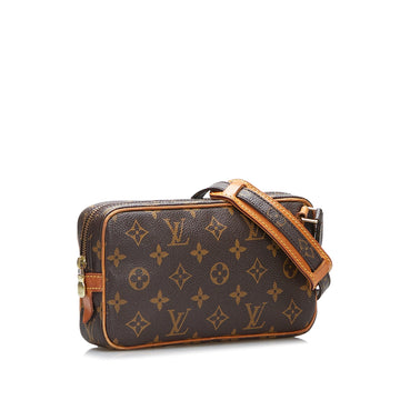 Louis Vuitton Pochette Marly Bandoulière Monogram Leather/canvas