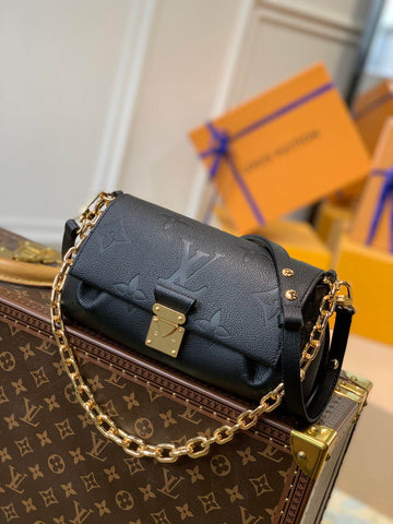 M45813 Favorite Monogram 24cm black TOURTERELLE / CRÈME