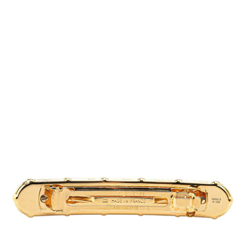 Brown Louis Vuitton Monogram Reverse Sweet Dreams Hair Barrette