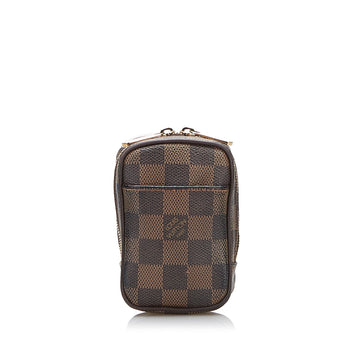 Louis Vuitton Okapi PM Damier Ebene Leather/canvas