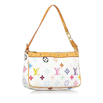 Louis Vuitton Pochette Accessoires Multicolor Monogram Leather/canvas